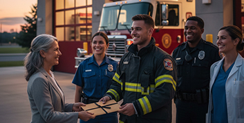 Supporting local first responders